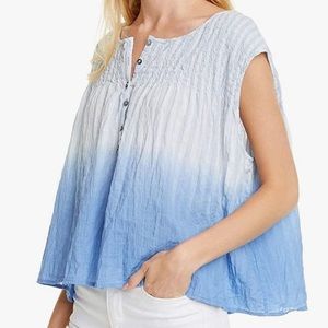 NWT Free People Lil Bit of Something Ombré Top Sm